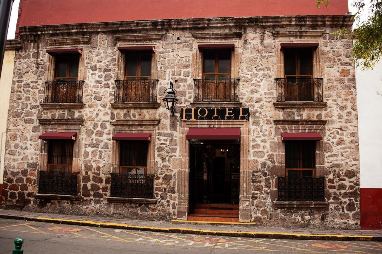 Hotel El Carmen Morelia Esterno foto